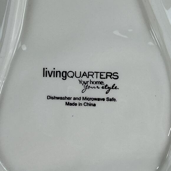 Living Quarters Santa Clause Head Cookie Plate Serving Tray Your Home Your Style - Picture 7 of 7